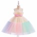 O Neck Sleeveless Tulle Birthday Dress AZ007