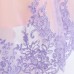 Cosplay Purple Short Sleeve Party Dress AZ008