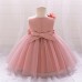 Charming Flower Decorated Party Dress for Girls