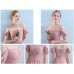 Chic Off - the - Shoulder Ruched Bridesmaid Dress