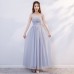 Elegant Strapless Chiffon Bridesmaid Dress