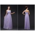 Light Purple Chiffon Long Bridesmaid Dress RU015LP