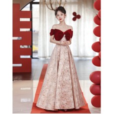 Gorgeous Off - the - Shoulder Evening Dress VZ006