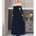 Elegant Off - the - Shoulder Evening Dress VZ009