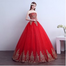 Strapless Wedding Dress XN082RD