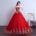 Strapless Wedding Dress with Train XN083RD