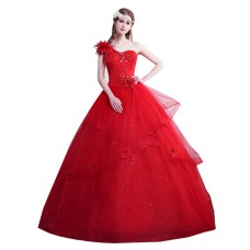 One Shoulder Wedding Dress XN093RD