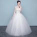 O-Neck Cap Sleeve Wedding Dress XN097WT