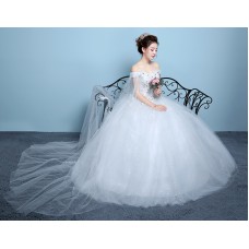 Sweetheart Wedding Dress with Long Lace XN101WT