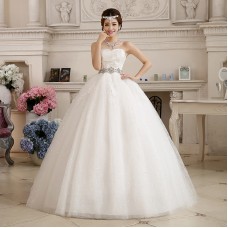 Strapless Ball Gown Wedding Dress XN102WT