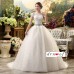 Short-Sleeve Ball Gown Wedding Dress XN103WT