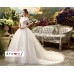 Short-Sleeve Ball Gown Wedding Dress XN103WT