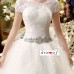 Short-Sleeve Ball Gown Wedding Dress XN103WT