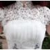 Exquisite High-Neck Lace Wedding Dress XN107WT