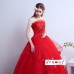 Strapless Wedding Dress Ball Gown XN110RD