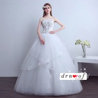 Strapless Wedding Dress Ball Gown XN110WT