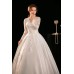 Long Sleeve Ball Gown Wedding Dress XN143WT